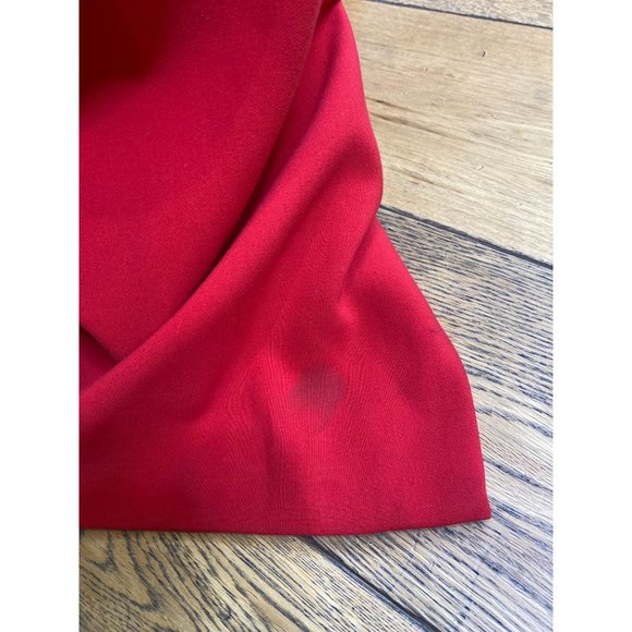 Revolve x Likely Yara One Shoulder Gown Scarlet Red Women's Size 10 - Picture 8 of 10